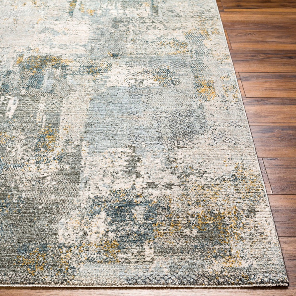 Livabliss Dresden Large Polyester Area Rug Woven in Turkey with Fringe Border for Living Rooms Dusty Sage, Tau 12' x 15' DRE2305-1215
