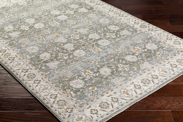 Livabliss Dresden Traditional Medallion Polyester Area Rug Machine Woven in Turkey for Large Rooms Taupe, Dusty Sa 9' x 12'2" DRE2312-9122