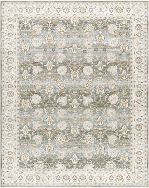 Livabliss Dresden Traditional Medallion Polyester Area Rug Machine Woven in Turkey for Large Rooms Taupe, Dusty Sa 7'10" x 10'2" DRE2312-710103
