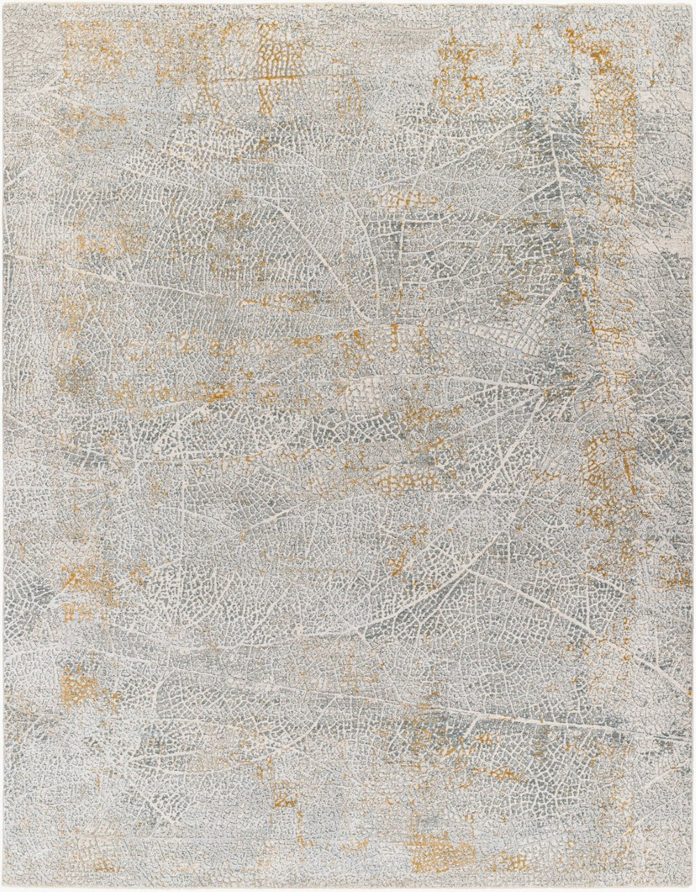 Livabliss Dresden Neutral Fringe Area Rug Machine Woven Polyester for Living Room or Bedroom Medium Gray, Wh 5' x 7'5" DRE2313-575