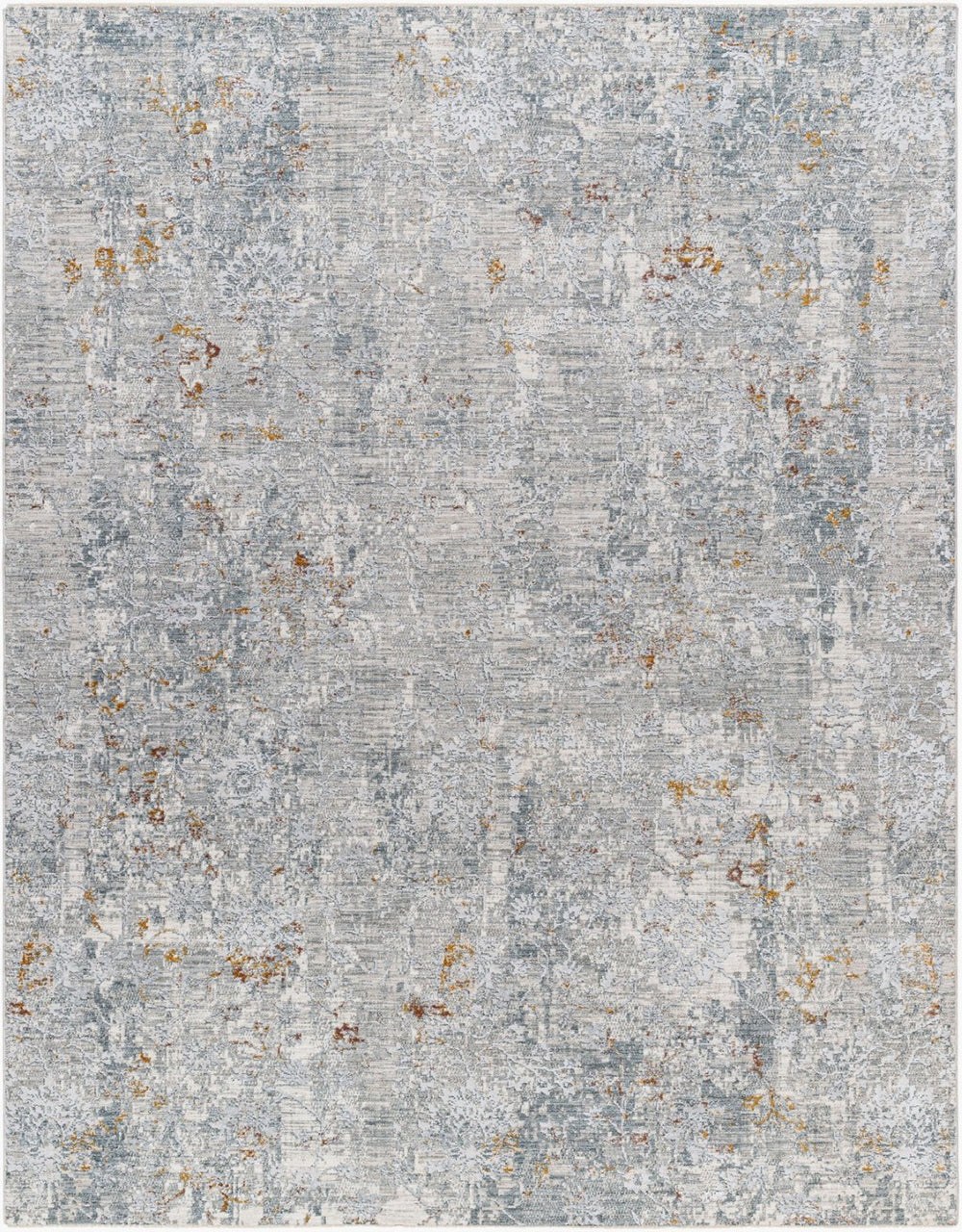 Livabliss Dresden Machine Woven Polyester Area Rug with Fringe for Modern Living Spaces Medium Gray, Gr 5' x 7'5" DRE2319-575
