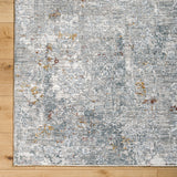 Dresden DRE-2319 9' x 12'2" Machine Woven Rug DRE2319-9122  Medium Gray, Gray, White, Light Slate, Mustard, Rust Surya