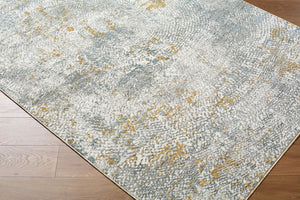 Livabliss Dresden Geometric Polyester Area Rug with Fringe Border for Living and Dining Rooms White, Medium G 9' x 12'2" DRE2320-9122