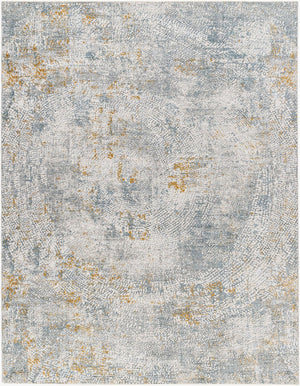 Livabliss Dresden Geometric Polyester Area Rug with Fringe Border for Living and Dining Rooms White, Medium G 9' x 12'2" DRE2320-9122