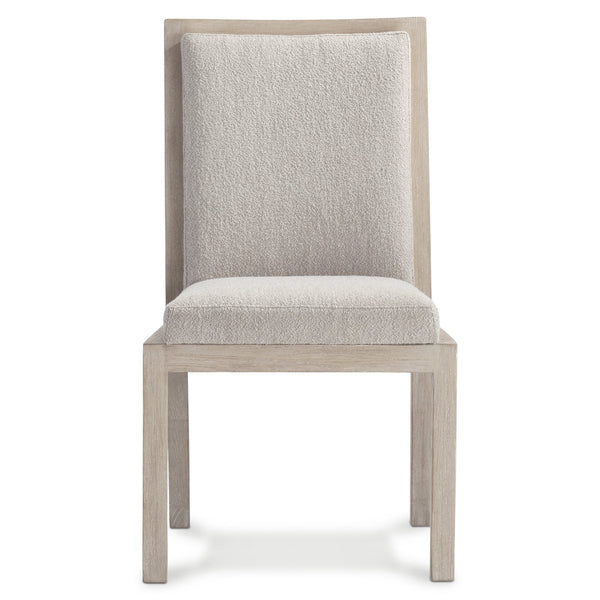Bernhardt Bernhardt Prado Side Chair With Tawny Solid Wood Frame, Raised Upholstery, Cushioned Comfort 324541A