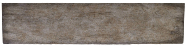 Hooker Furniture Ravenna Console Table With Distressed Finish, Finished Back & 3 Drawers — Elegant Entryway Focal Point 638-85091