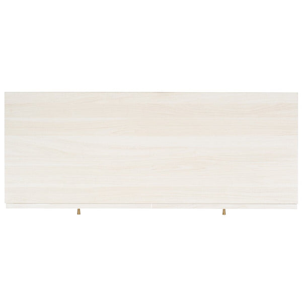 Safavieh Aino 6 Drawer Dresser White 60.7" x 17.7" x 32.2"