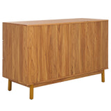 Safavieh Aino 6 Drawer Dresser Oak 60.7" x 17.7" x 32.2"