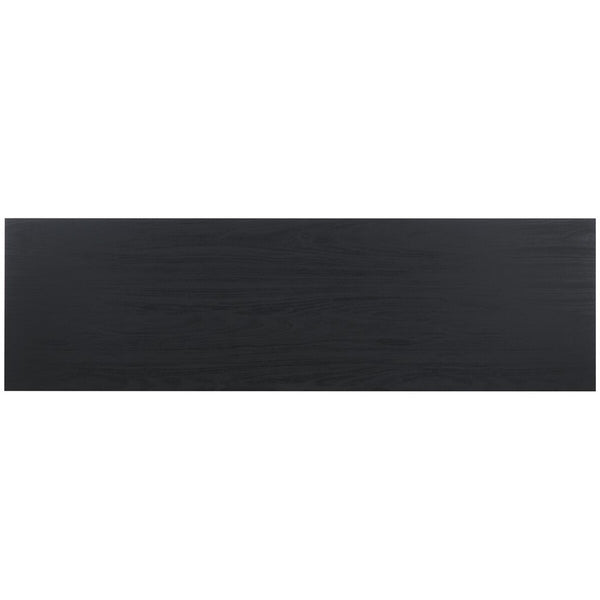 Safavieh Sondra 6 Drawer Dresser Black / Gold  63" x 18.5" x 33.4"