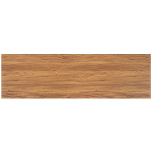 Safavieh Sondra 6 Drawer Dresser Oak / Gold 63" x 18.5" x 33.4"