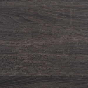 Safavieh Sondra 6 Drawer Dresser Distressed Black / Gold 63" x 18.5" x 33.4"