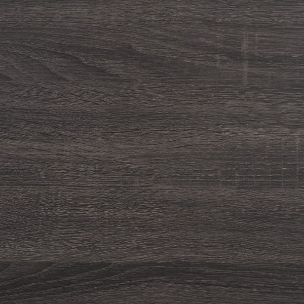 Safavieh Sondra 6 Drawer Dresser Distressed Black / Gold 63" x 18.5" x 33.4"