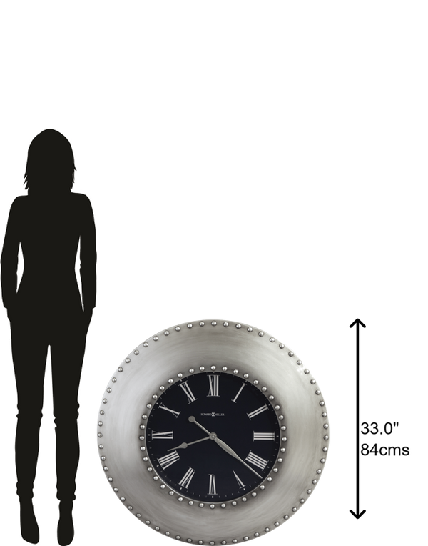 Hekman Furniture 625610 Bokaro Metal Wall Clock – Unique Antique Design With Modern Flair For Stylish Decor Solutions  Bokaro Wall Clock 625610