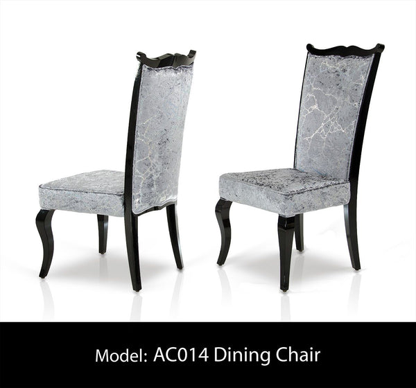 VIG Furniture A&X Centro Modern White Crocodile Dining Table VGUNAA818-265WC