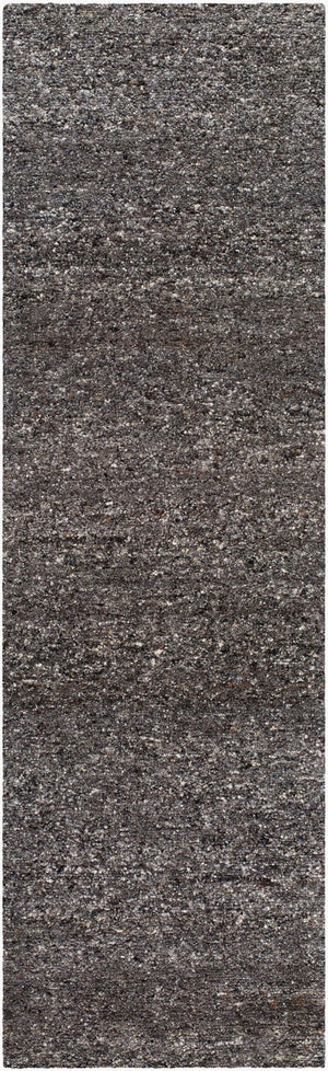 Livabliss Desire Hand Tufted Wool Area Rug Artisan Crafted Exotic Pattern for Large Rooms Charcoal, Grani 3' x 10' DSE2300-310