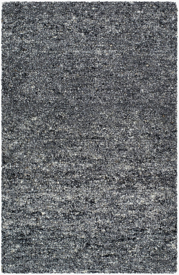 Livabliss Desire Hand-tufted Wool Area Rug with Exotic Pattern for Living and Dining Spaces Charcoal, Slate 2' x 3' DSE2305-23