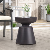 Christopher Knight Home® - Noble House - - Outdoor Lightweight Concrete Side Table