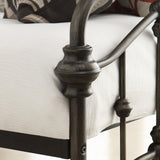 Homelegance By Top-Line Roshan Arched Double Top Victorian Metal Daybed Dark Bronze Metal