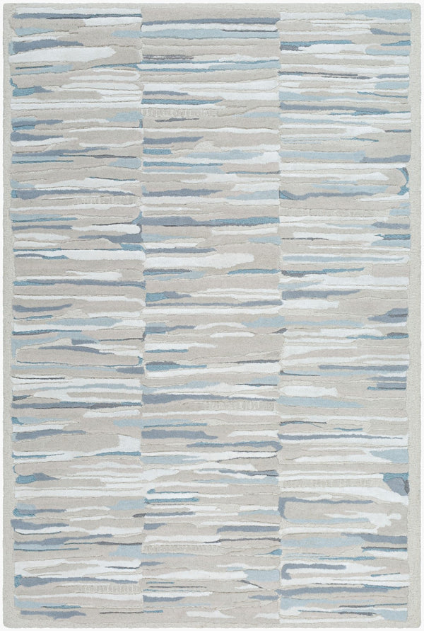 Surya Dreamscape Hand Tufted 2' X 3' Luxurious Viscose & Wool Rug - Exquisite Artisan Craftsmanship! Beige Wool,Viscose Dsp2301-23
