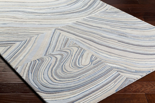 Surya Dreamscape Hand Tufted 2' X 3' Luxurious Viscose & Wool Rug - Exquisite Artisan Craftsmanship! Beige Wool,Viscose Dsp2302-23
