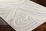 Dreamscape DSP-2303 9' x 12' Handmade Rug DSP2303-912  Ash, Light Silver, Slate Grey Taupe, Metallic - Silver, Pewter Surya