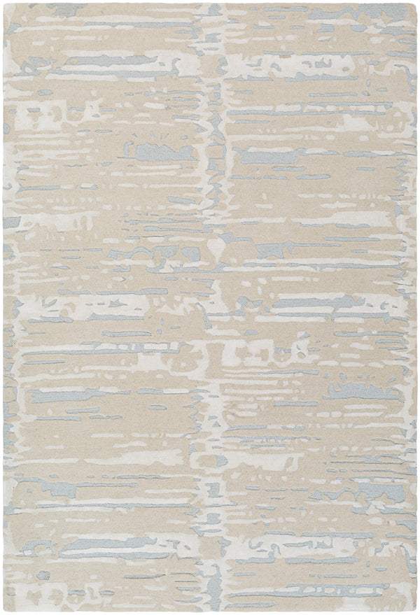 Dreamscape DSP-2304 9' x 12' Handmade Rug DSP2304-912  Ash, Light Silver, Pale Slate Surya