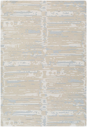 Surya Dreamscape Hand Tufted 2' X 3' Luxurious Viscose & Wool Rug - Exquisite Artisan Craftsmanship! Beige Wool,Viscose Dsp2304-23