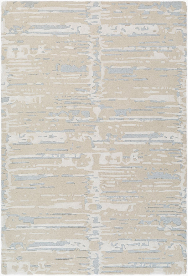 Surya Dreamscape Hand Tufted 2' X 3' Luxurious Viscose & Wool Rug - Exquisite Artisan Craftsmanship! Beige Wool,Viscose Dsp2304-23