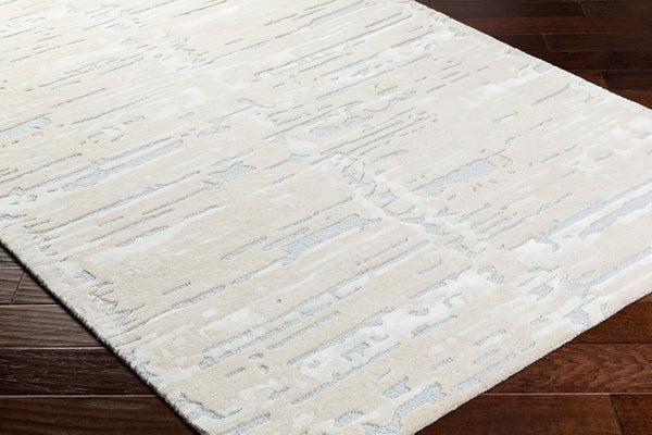 Surya Dreamscape Hand Tufted 2' X 3' Luxurious Viscose & Wool Rug - Exquisite Artisan Craftsmanship! Beige Wool,Viscose Dsp2304-23