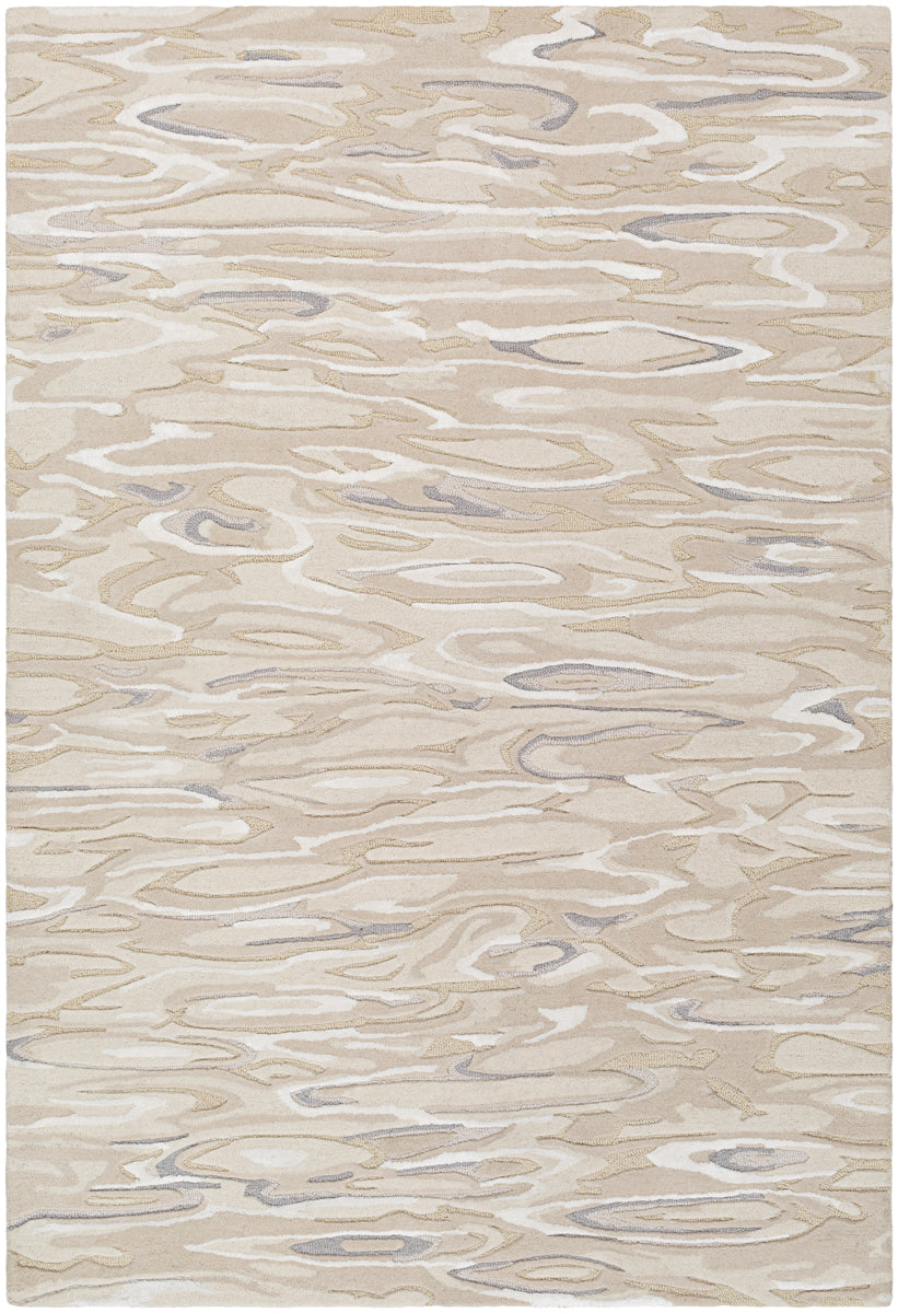 Dreamscape DSP-2305 9' x 12' Handmade Rug DSP2305-912  Ash, Light Grey Surya