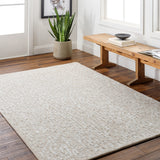 Dreamscape DSP-2306 9' x 12' Handmade Rug DSP2306-912  Ash, Light Silver, Light Grey Surya