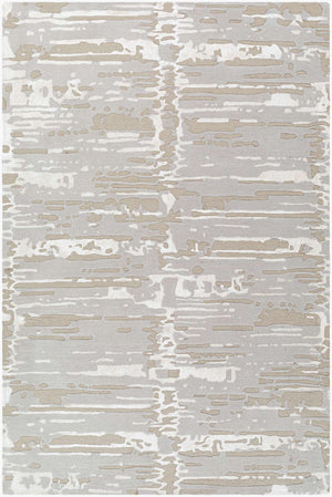 Surya Dreamscape Hand Tufted 2' X 3' Luxurious Viscose & Wool Rug - Exquisite Artisan Craftsmanship! Beige Wool,Viscose Dsp2307-23