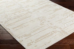 Surya Dreamscape Hand Tufted 2' X 3' Luxurious Viscose & Wool Rug - Exquisite Artisan Craftsmanship! Beige Wool,Viscose Dsp2308-23