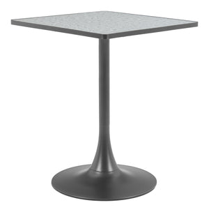Zuo Modern Spot Bistro Table – Modern Elegance For Your Home Decor, Chic Mdf And Steel Design For Versatile Use Gray Mdf,Steel 110409-zuo-modern