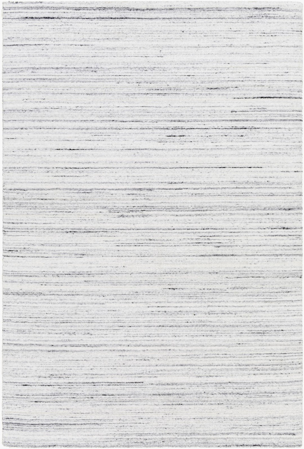 Surya Daisy Handmade 2' X 3' Rug - Modern Minimalist Design, Durable Polyester, Perfect For High Traffic Areas Charcoal Recycled Pet Yarn Dsy2300-23