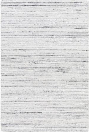 Surya Daisy Handmade 2' X 3' Rug - Modern Minimalist Design, Durable Polyester, Perfect For High Traffic Areas Charcoal Recycled Pet Yarn Dsy2300-23