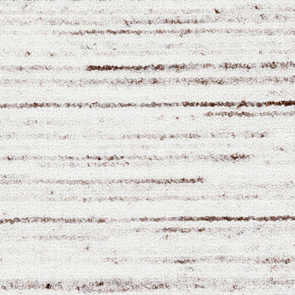 Surya Daisy Handmade 2' X 3' Rug - Modern Minimalist Design, Durable Polyester, Perfect For High Traffic Areas Dark Brown Recycled Pet Yarn Dsy2301-23