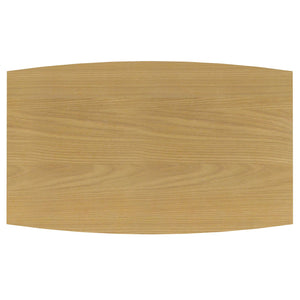 English Elm Draper Mid-Century Oak Dining Table - Stylish, Durable, Seats 6, Perfect For Any Space! B136P158595