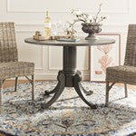Forest Drop Leaf Dining Table - Timeless Centerpiece With Pedestal Base For Flexible Dining Spaces