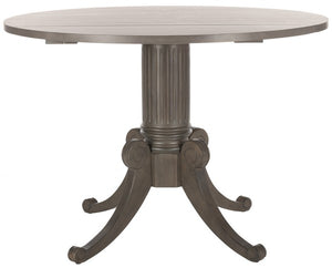 Forest Drop Leaf Dining Table - Timeless Centerpiece With Pedestal Base For Flexible Dining Spaces