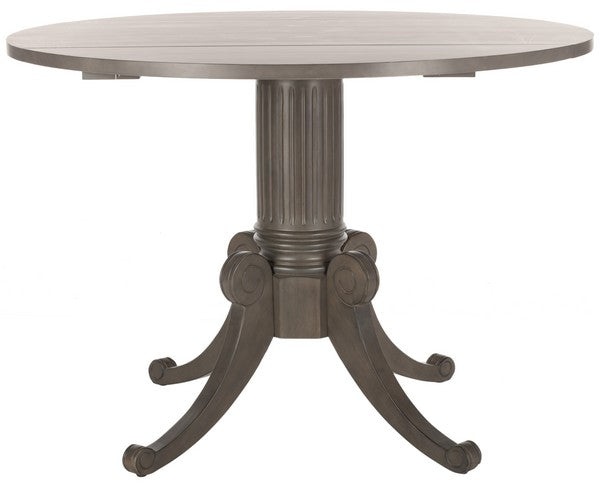 Forest Drop Leaf Dining Table - Timeless Centerpiece With Pedestal Base For Flexible Dining Spaces