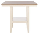 Safavieh Yuri Square Counter Table White/Natural DTB9211A