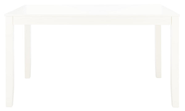 Safavieh Silio Rectangle Dining Table White DTB9213B