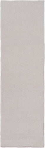 Surya Dutchess Dtc-8000 2'6" X 8' Handmade Wool Rug - Modern Durable Design With Metallic Thread Charm Light Gray Wool,Metallic Thread Dtc8000-268