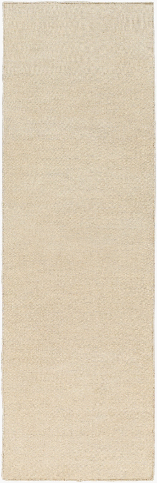 Surya Dutchess Dtc-8000 2'6" X 8' Handmade Wool Rug - Modern Durable Design With Metallic Thread Charm Oatmeal Wool,Metallic Thread Dtc8003-268