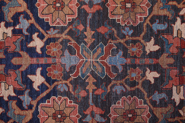 Feizy Rugs Rawlins Vintage-inspired Machine Made Polyester Oriental Rug With Intricate Patterns For Every Space Red,Orange,Blue Polyester Rln39hifrednvye76
