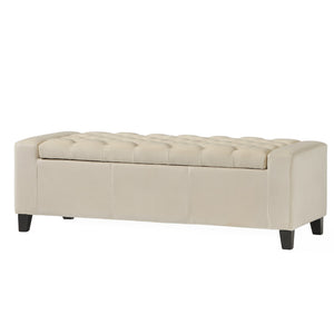 English Elm Guernsey Tufted Storage Ottoman with Lift Top Hidden Compartment for Living Rooms 59336.00NVLT