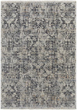 Feizy Rugs Kaia Luxurious Distressed Area Rug - Durable Soft Polypropylene Blend For High Traffic Homes Ivory,Gray,Taupe Polypropylene,Viscose,Polyester Kai39hufnvybgeh18