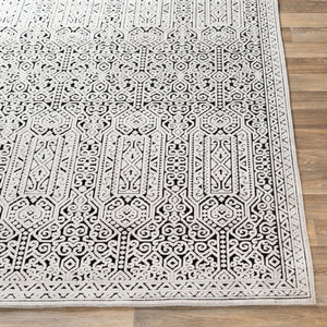 Livabliss Dantel Geometric Low Pile Area Rug Machine Woven Polypropylene for Entryway Hallway DTL2302-2211
