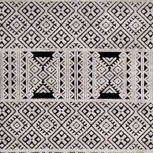 Livabliss Dantel Global Geometric Machine Woven Polyester Rug Low Pile Entryway Accent DTL2304-2211